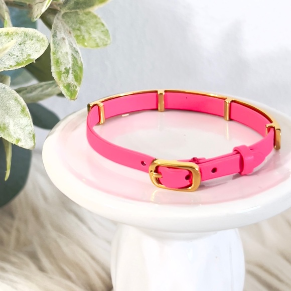 Stella & Dot Pink Elephant Bracelet - Picture 6 of 7